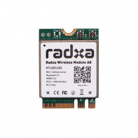 "ALLNET Radxa zbh. M.2 WiFi 6 and BT5.2 Wireless Module A8"