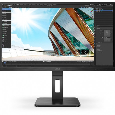 27P2Q (69cm (27 tolli), must, FullHD, IPS, 75Hz, HDMI)