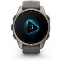 Garmin fenix 9 43mm, titanium/pebble gray
