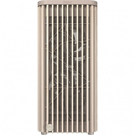 Computer Case - ASUS PROART PA401 WOOD TG PWM ATX 7 Slots Beige