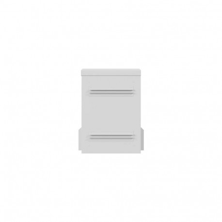 Rack Cabinet - Lanberg WAH1-3450-00S 3U IP55 Rack Cabinet Grey