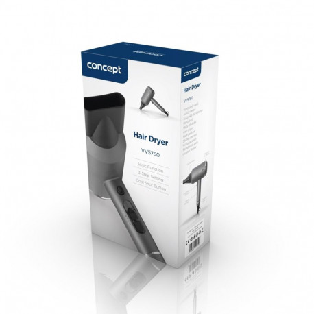 Hair Dryer - CONCEPT VV5750 1600 W Grey