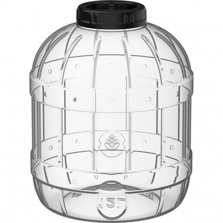 Browin 602512, 12 L, 100 mm, BPA-free, shatterproof jar, black lid, handle