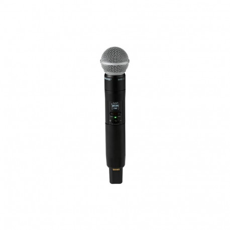 Shure käsisaatja SLXD2+/58=-G65 SM58 kapsliga (470–606 MHz)