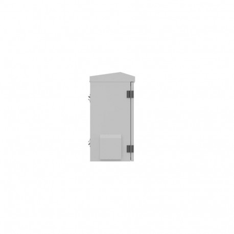 Lanberg rackkapp WAH1-4250-00S 3U seinale paigaldatav, hall