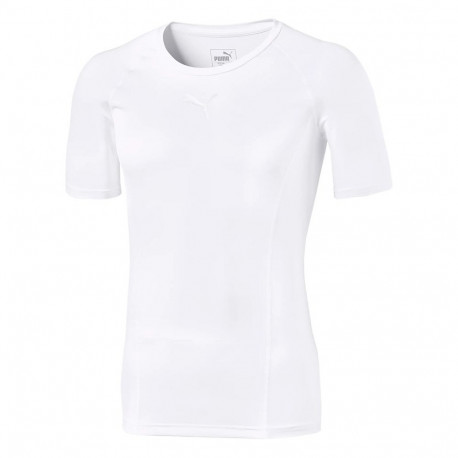 Puma meeste T-särk LIGA Baselayer Tee SS 655918 04 M, valge