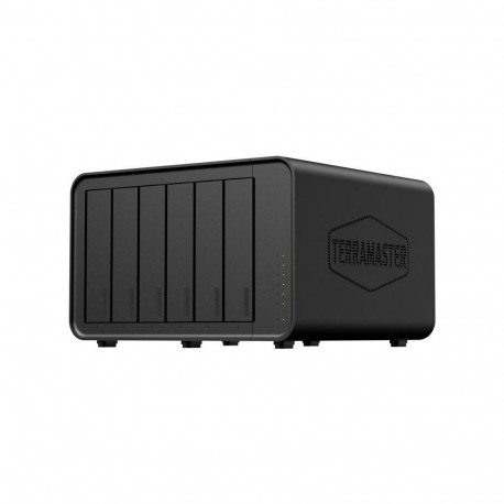 TerraMaster NAS salvestusserver F6-424 MAX lauatüüpi Intel® Core™ i5 i5-1235U 8GB DDR5, must