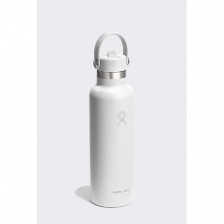 Hydro Flask termospudel 21 Oz Standard Flex Straw Cap (621ml), valge/valge