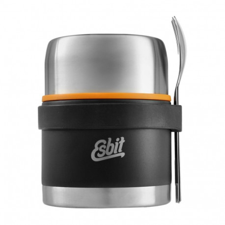 Esbit toidutermos Classic Food Jug koos söögiriistade komplektiga 0,5L, must