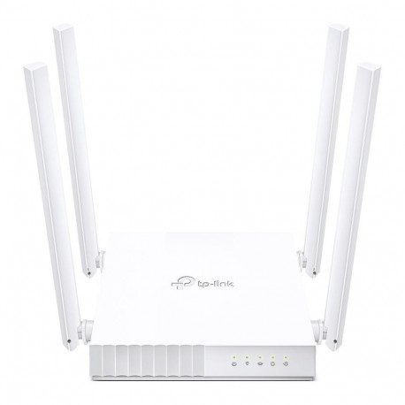 TP-Link juhtmevaba ruuter ARCHER C24 Fast Ethernet kaheribaline (2.4 GHz / 5 GHz), valge