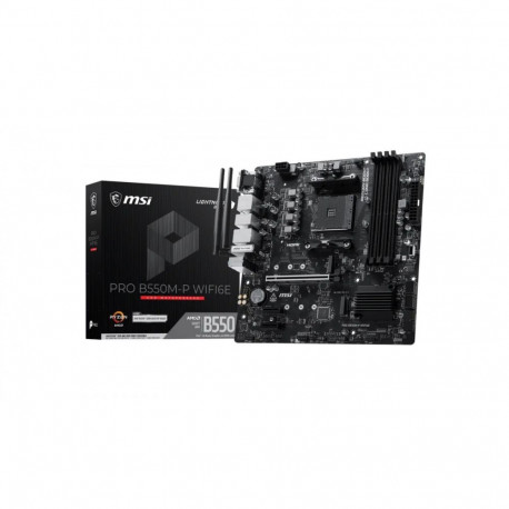 Motherboard PRO B550M-P WIFI6E AM4 4DDR4 mATX