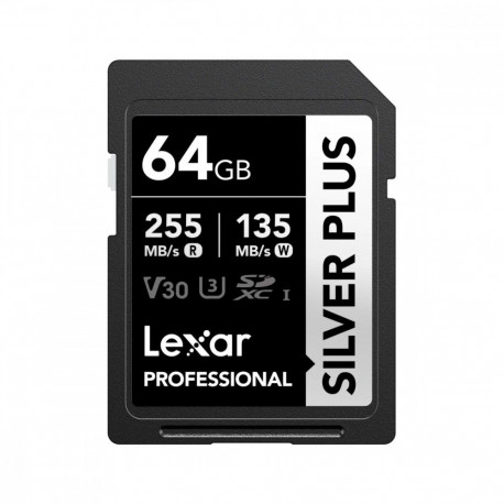 Mälukaart PROFESSIONAL SILVER PLUS 64GB SDXC UHS-I 205MB/s