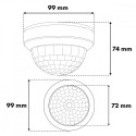 PIR motion sensor surface-mount MCE823