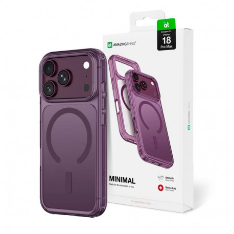 AmazingThing AmazingThing Minimal Mag Drop Proof Case 3 Lens for iPhone 18 Pro Max with Lanyard Moun