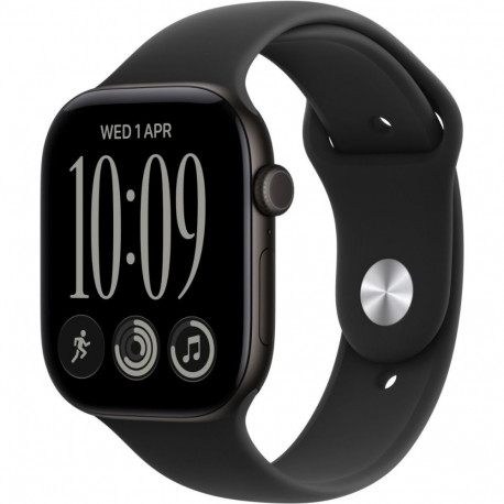 Nutikell Apple Series 12 GPS 46mm, Black Aluminium/Black Sport M/