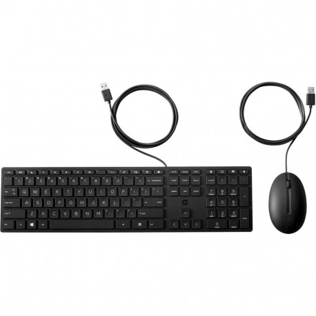 HP juhtmega klaviatuuri ja hiire komplekt 320MK, Saksamaa (DE) QWERTZ