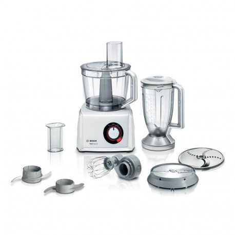 Bosch köögikombain MC812W501 1000W 3.9L sisseehitatud kaaluga, valge