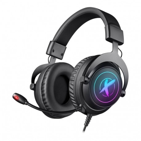 Defender mikrofoniga mängurikõrvaklapid EPIC PRO 7.1 VIRTUAL SOUND USB RGB-valgustusega