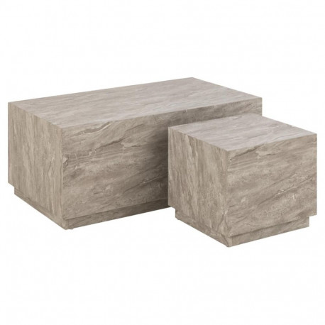 Diivanilaud DICE 2tk komplekt, hall