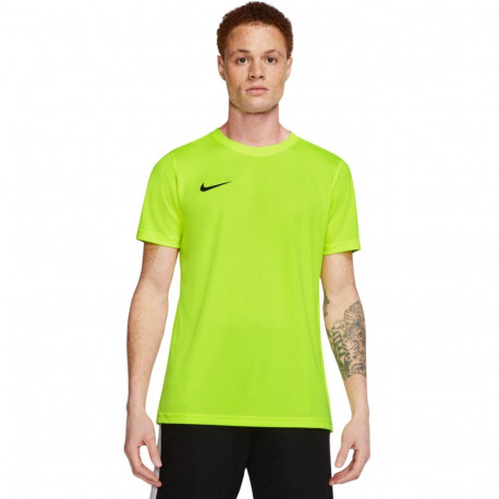 Nike meeste särk Dry Park VII JSY SS BV6708 702 M, laimiroheline