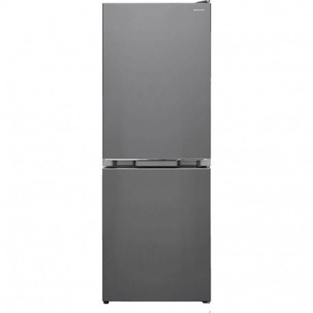 SHARP külmik SJ-FBB02DTXLE-EU allosas paikneva sügavkülmikuga 152cm, hall