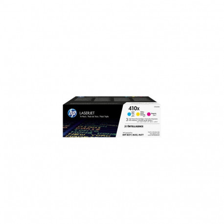 HP 410X 3-pack High Yield Cyan/Magenta/Yellow Original LaserJet Toner Cartridges