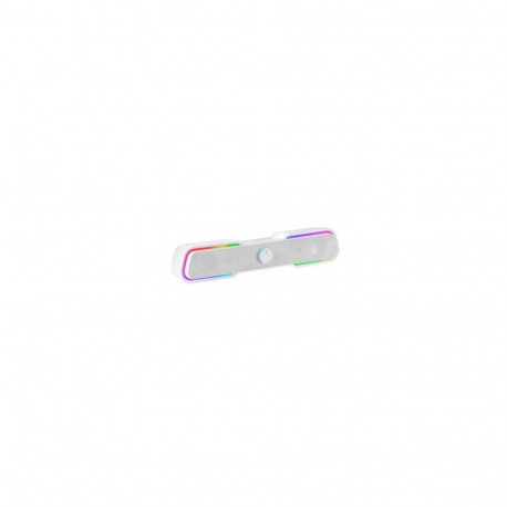 Mars Gaming MSBXW Bluetooth 5.0 Soundbar with RGB / AUX / 10W