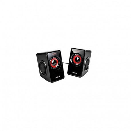 Mars Gaming MS1 Stereo Multimedia Desktop Speakers / 2x 5W / 3.5mm Audio / USB Power