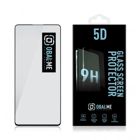 OBAL:ME 5D Glass Screen Protector for Xiaomi Redmi Note 12 Pro 5G / black