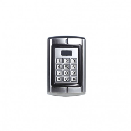 Multifunctional keyboard with remote card reader and integrated controller