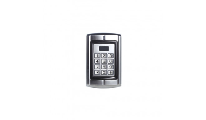 Multifunctional keyboard with remote card reader and integrated controller