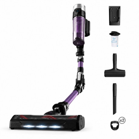 Vacuum Cleaner - Tefal X-Force Flex 9.60, 100 AW, Purple