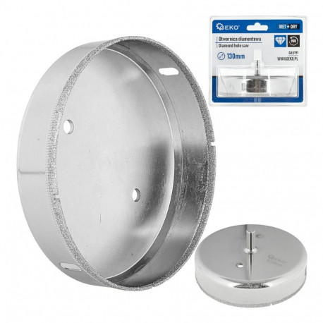 Geko Diamanttuumori G65191, 130mm, 900 RPM, sobiv kuiv- ja niisketööks, universaalne kinnitamine