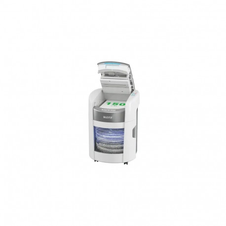 Leitz paberipurustaja IQ Optimax AutoFeed 150 80380000, P4, 150 lehte, 15-liitrine jäätmemahuti