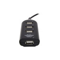 Esperanza EA116 interface hub 480 Mbit/s Black