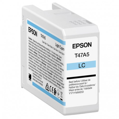 Epson Singlepack Light Cyan T47A5 UltraChrome Pro 10 ink 50ml