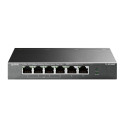 TP-Link võrgulüliti TL-SF1006P haldamata Fast Ethernet (10/100) Power over Ethernet (PoE), must