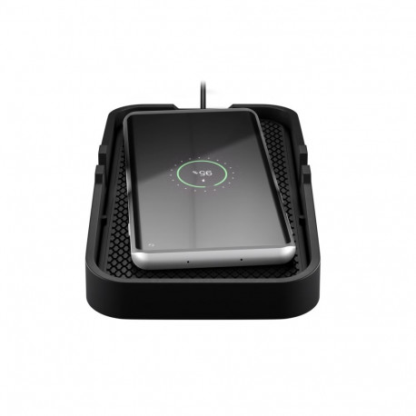 Goobay juhtmevaba auto kiirlaadimispadi 15 W, must