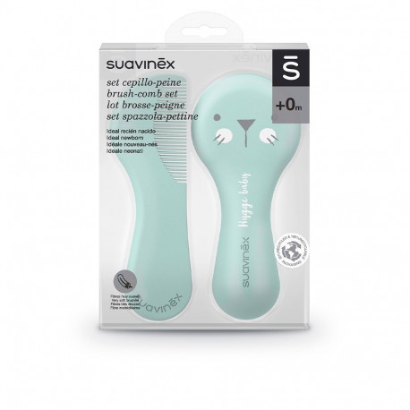 SUAVINEX HYGGE BABY CEPILLO #AZUL lote 2 pz