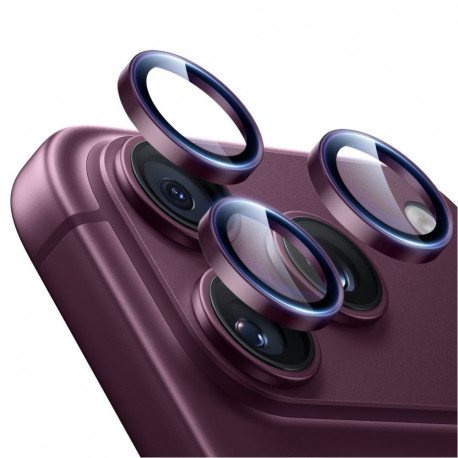 ESR ESR Armorite Camera Protector Tempered Glass for iPhone 18 Pro / 18 Pro Max - Dark Cherry