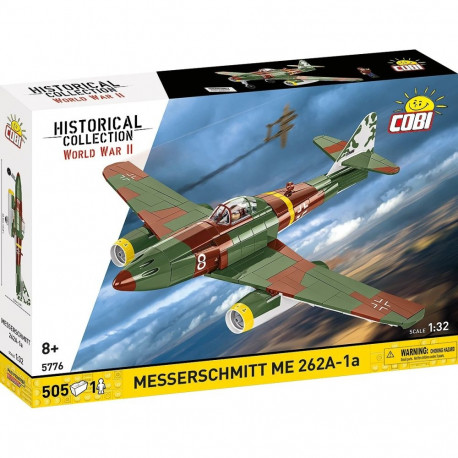 Messerschmitt ehitusklotsid ME-262-1A, 505 klotsi