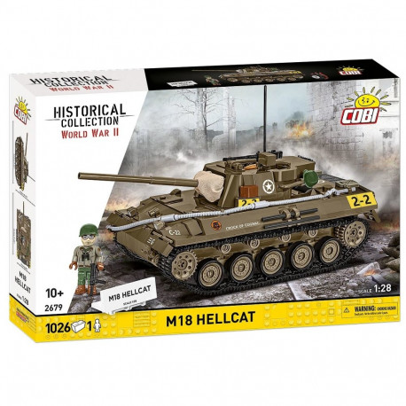 Blocks ehitusklotsid M18 Hellcat, 1026 klotsi