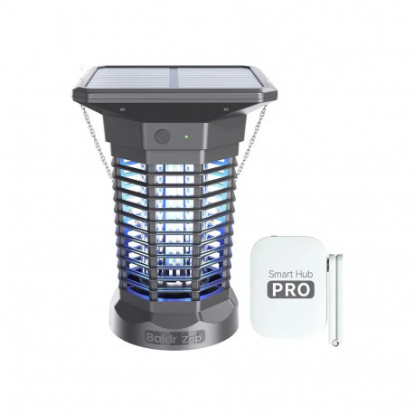 Insect Killer Lamp - RainPoint BALDRTHERM BZ501FRF Solar Insect Killer 3,000 V 8,000 mAh 12-Hour USB