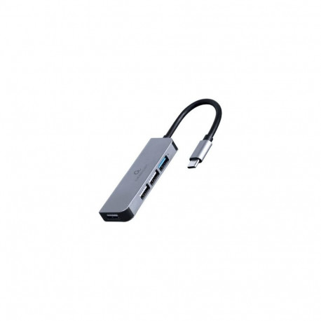 Gembird UHB-CM-U3P1U2P3-01 4-port USB Type-C Hub (1 x USB 3.1 + 3 x USB 2.0)