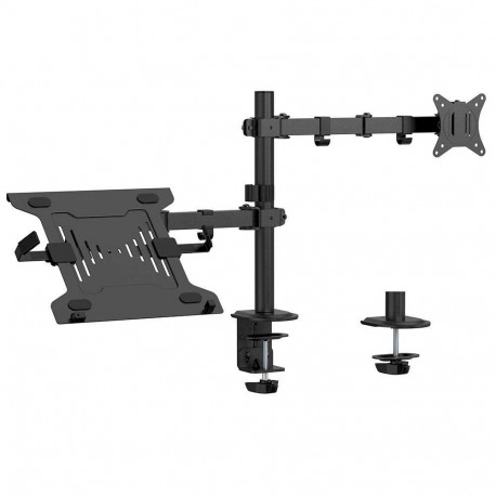 Gembird MA-DA-03 Adjustable Desk Mount with Monitor Arm and Notebook Tray