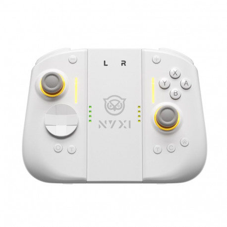 NYXI mängupult Hyperion 3 Switch 2, Hall-Effect, valge