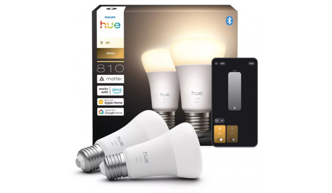 Philips A60 – E27 smart bulb – 810 (2-pack)