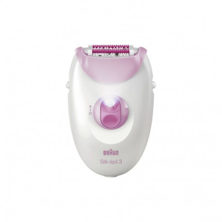 Braun epilaator Silk-épil 3-000 20 pintsetiga, roosa