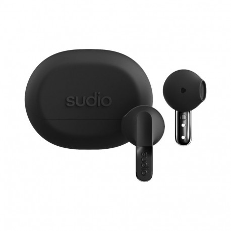 Sudio N3BLK headphones/headset Wireless In-ear Calls/Music Bluetooth Black