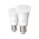 Philips Hue W 810 A60 2P EU | E27 | 7 W | Warm white to cool white light | Bluetooth, Zigbee